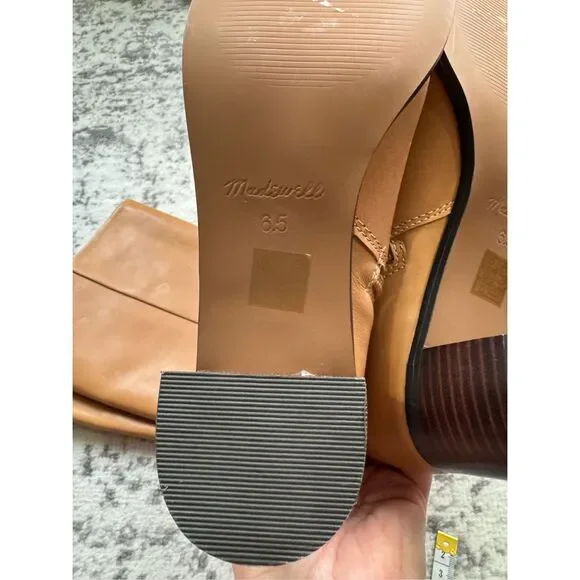 MADEWELL The Monterey Leather Knee High Tall Boot - Picture 14 of 15